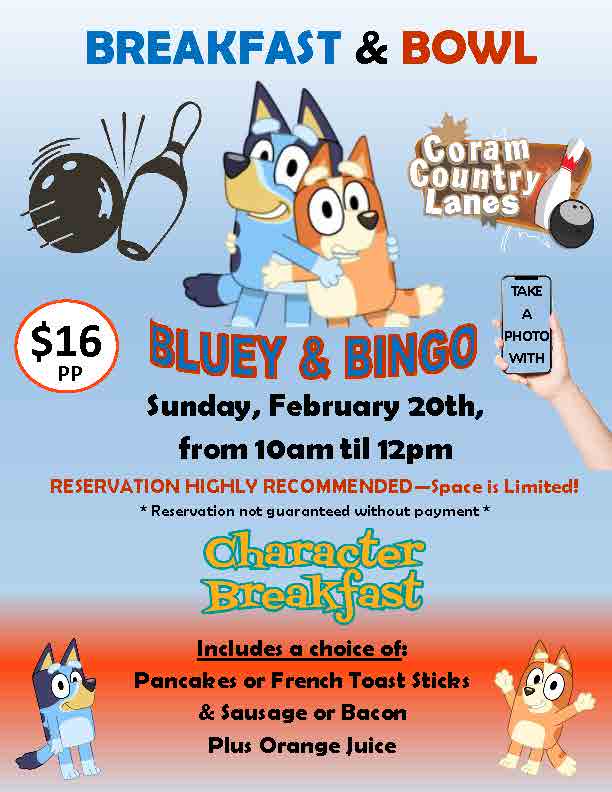 Bluey Bingo Breakfast Bowl CCL Feb 20th 2022